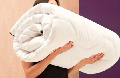 Image d'une couette de lit