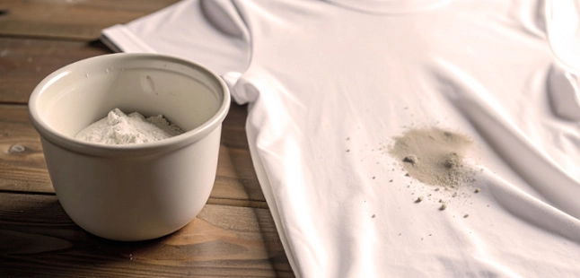 Image t-shirt tâché