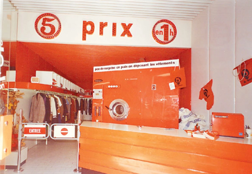 Intérieur premier magasin 5àsec