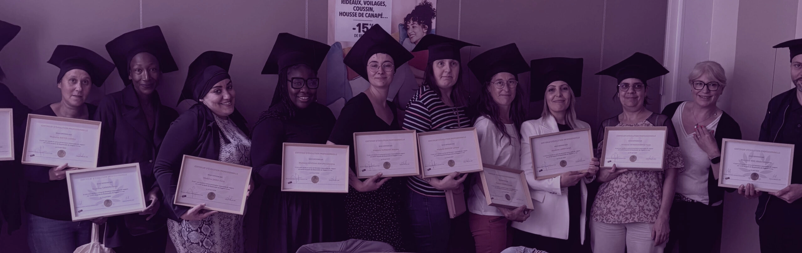 Photo de groupe de diplômés 5àsec