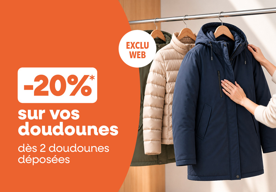 -20% dès 2 doudounes